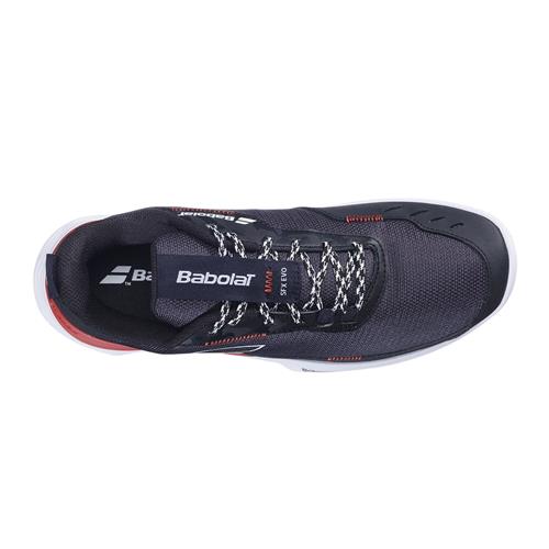 Babolat SFX Evo Clay Mens Shoe (Black/Fiesta Red)