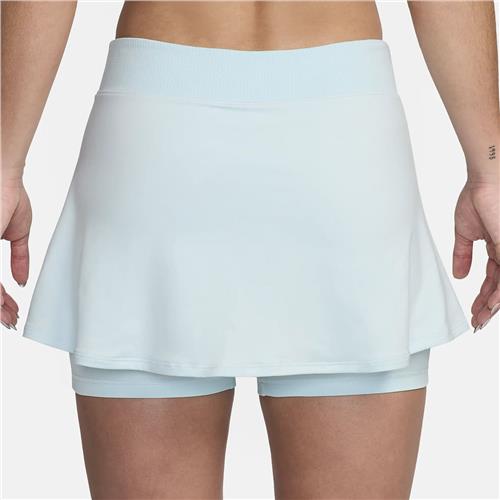 NikeCourt Dri-Fit Victory Women's Flouncy Skirt (Glacier Blue/Black)