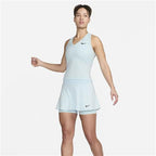 NikeCourt Dri-Fit Victory Women's Flouncy Skirt (Glacier Blue/Black)