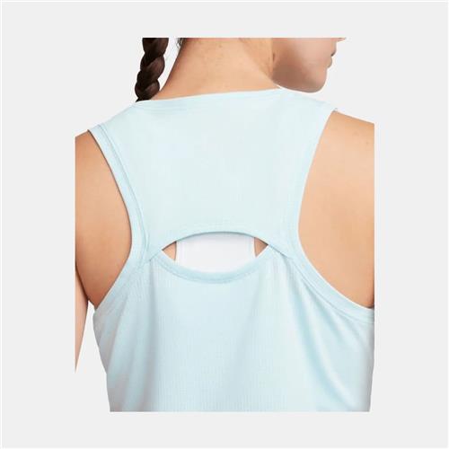 NikeCourt Victory Women's Tennis Tank (Glacier Blue/Black)