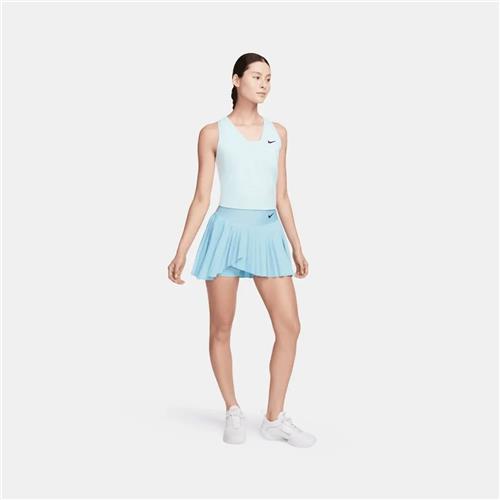 NikeCourt Victory Women's Tennis Tank (Glacier Blue/Black)