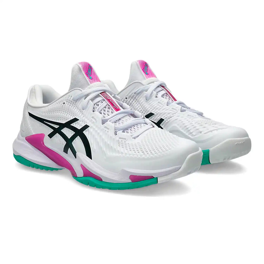 Asics Court FF 3 Hardcourt Men's Shoes (White/Digital Sakura)