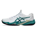 Asics Court FF3 Men's Tennis Shoe (White/ Foggy Teal)