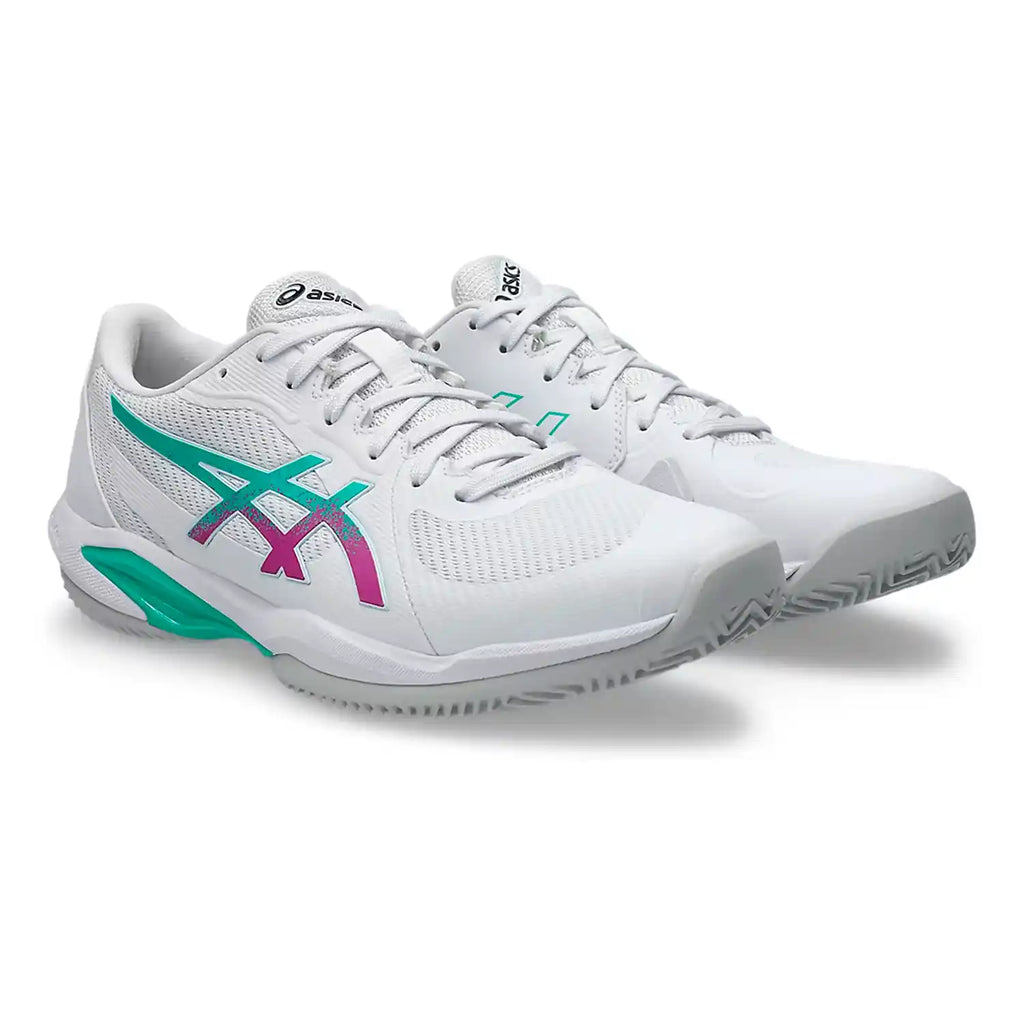 Asics Solution Swift FF 2 CLAY Men's Shoes (White/Digital Sakura)