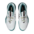 Asics Gel-Resolution X Men's Tennis Shoe (White/Dark Aubergine)