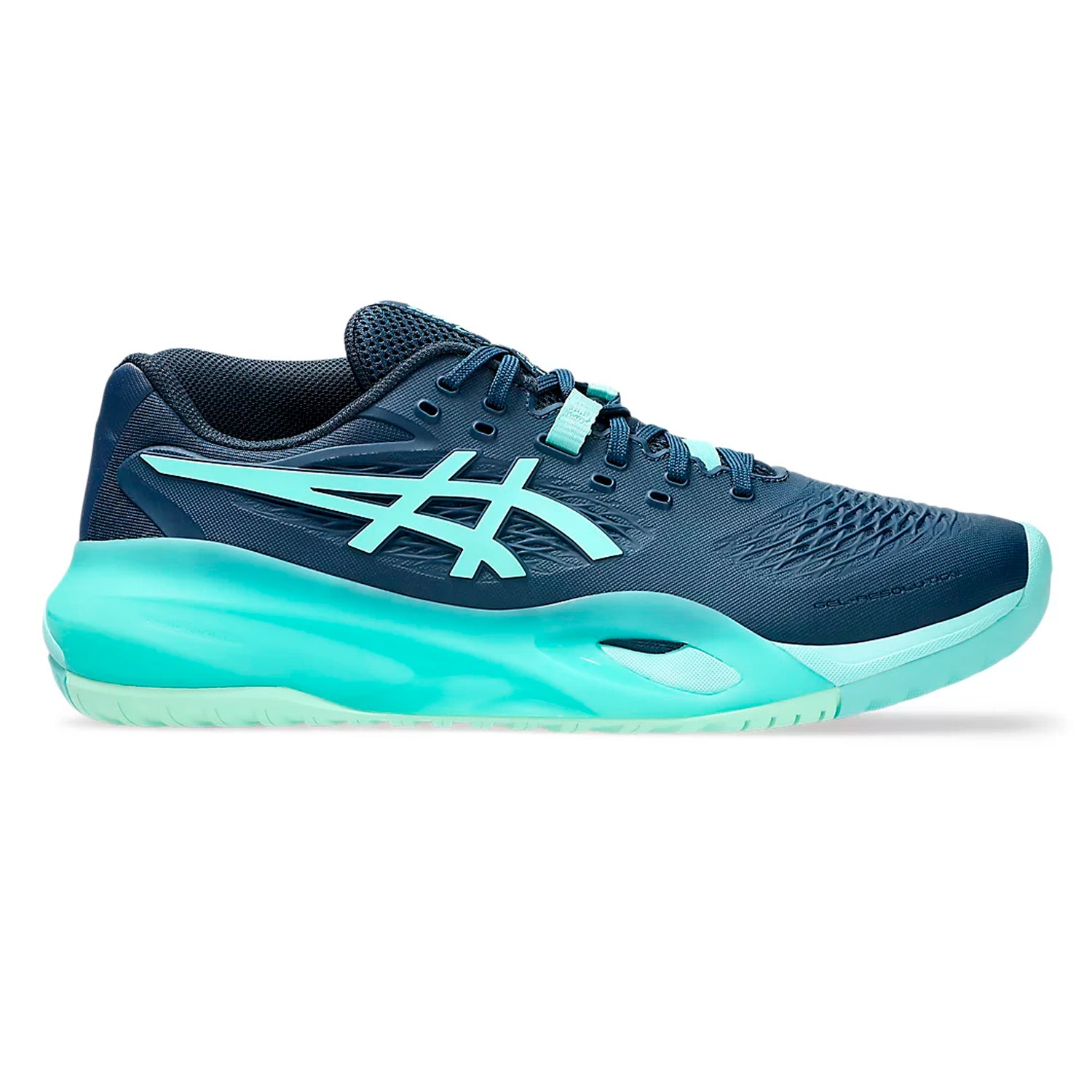 Asics Gel-Resolution X Men's Hardcourt Shoes (Night Sky/Illuminate Mint)