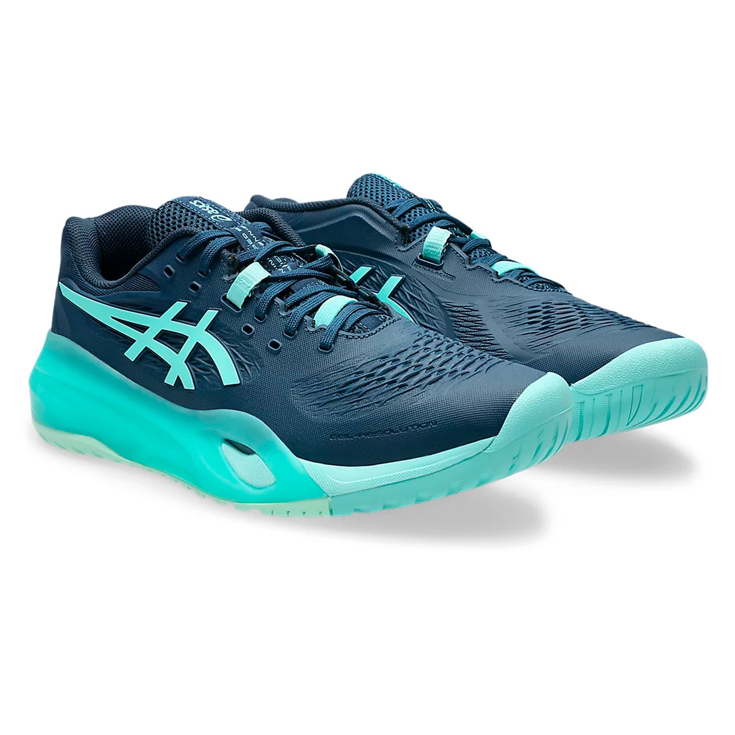 Asics Gel-Resolution X Men's Hardcourt Shoes (Night Sky/Illuminate Mint)