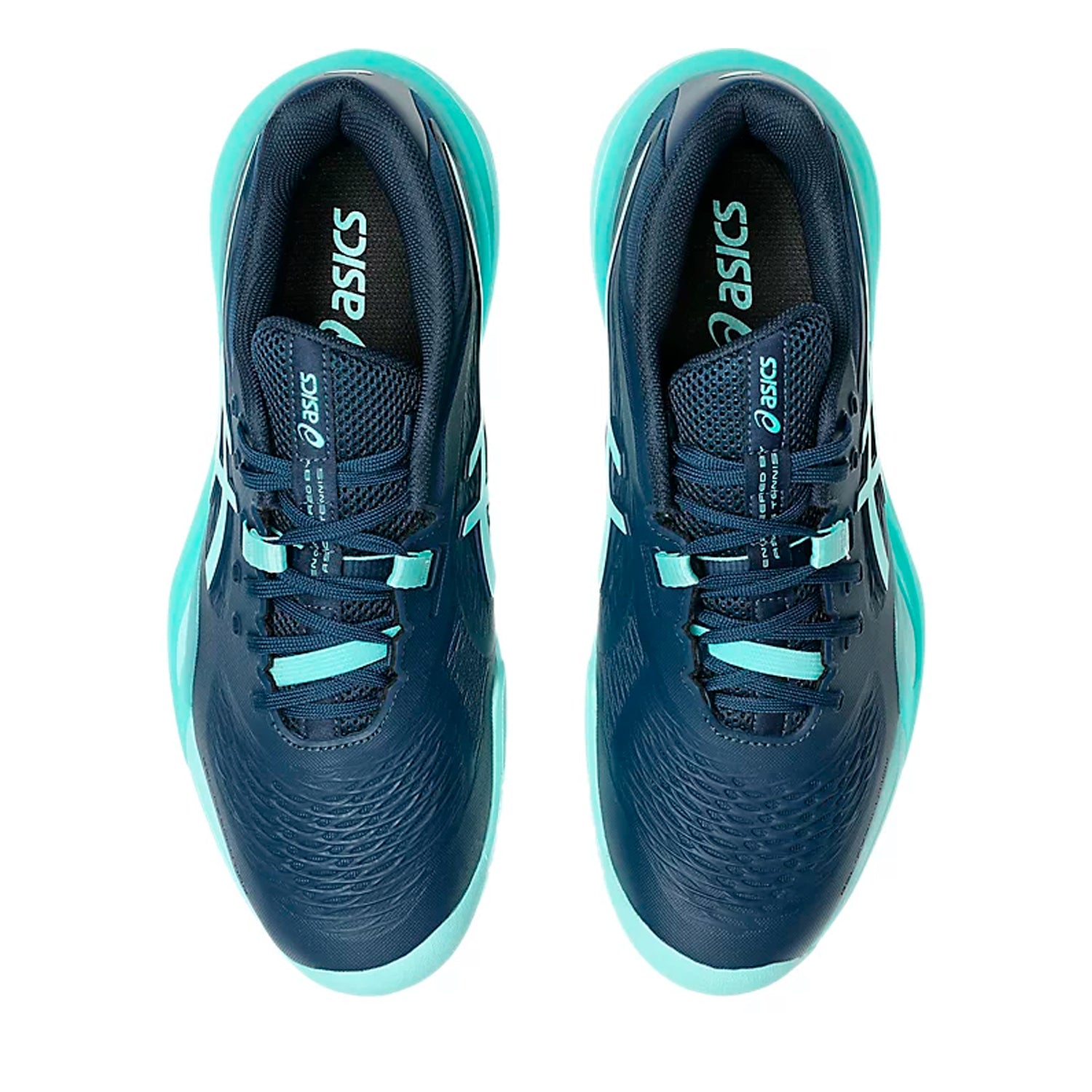 Asics Gel-Resolution X Men's Hardcourt Shoes (Night Sky/Illuminate Mint)