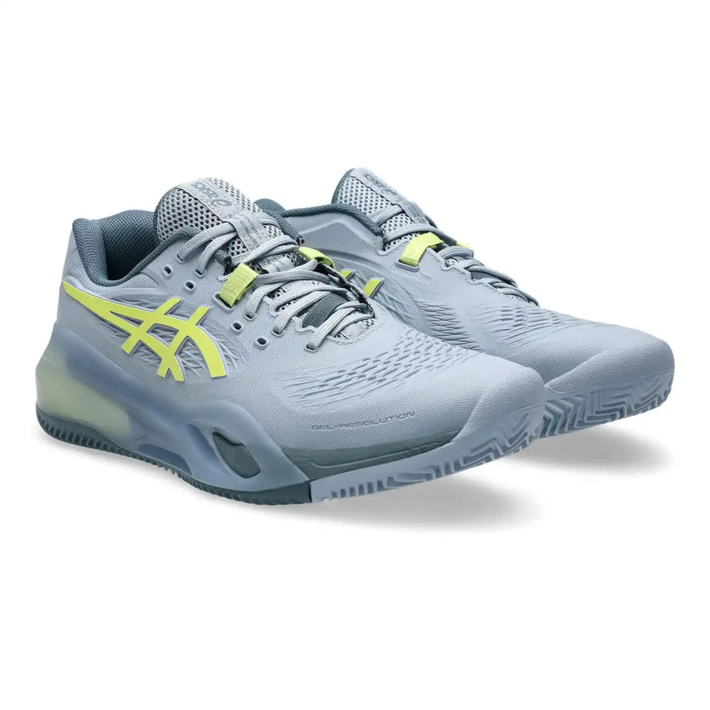 Asics Gel-Resolution X Clay Men's Shoes (Grey Blue/Pistachio)