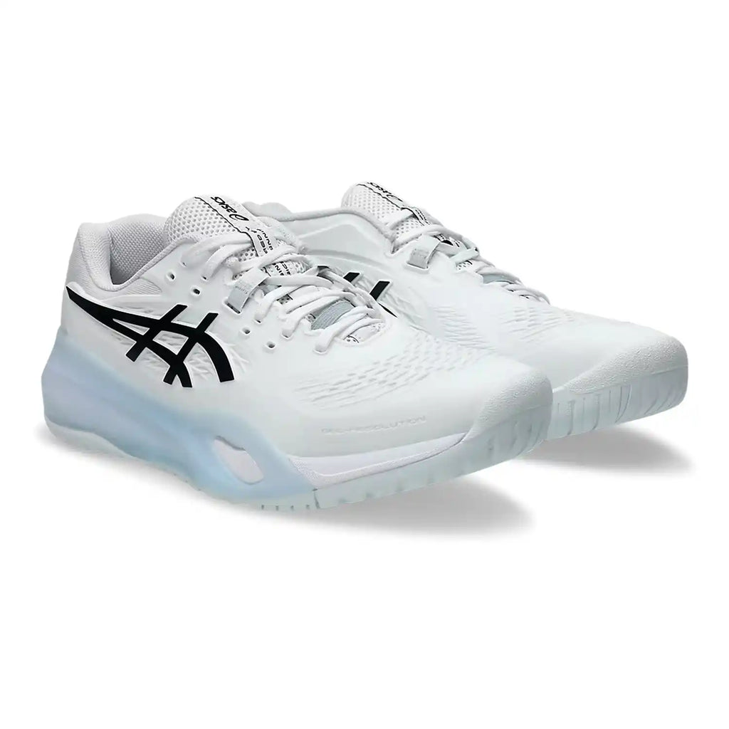 Asics Gel-Resolution X HC Wide 2E Men's Shoes (White/Black)