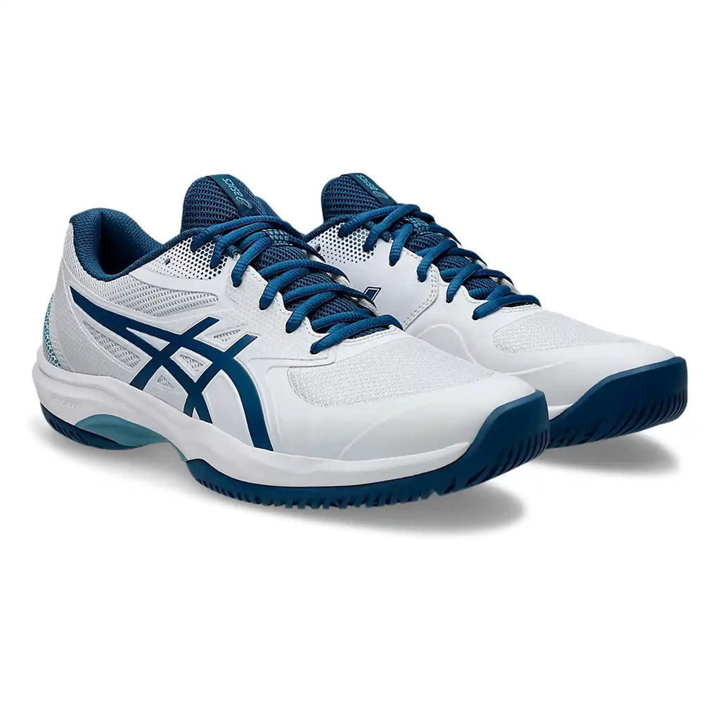 Asics Game FF Pickleball Men's Shoes (White/Twilight Blue)