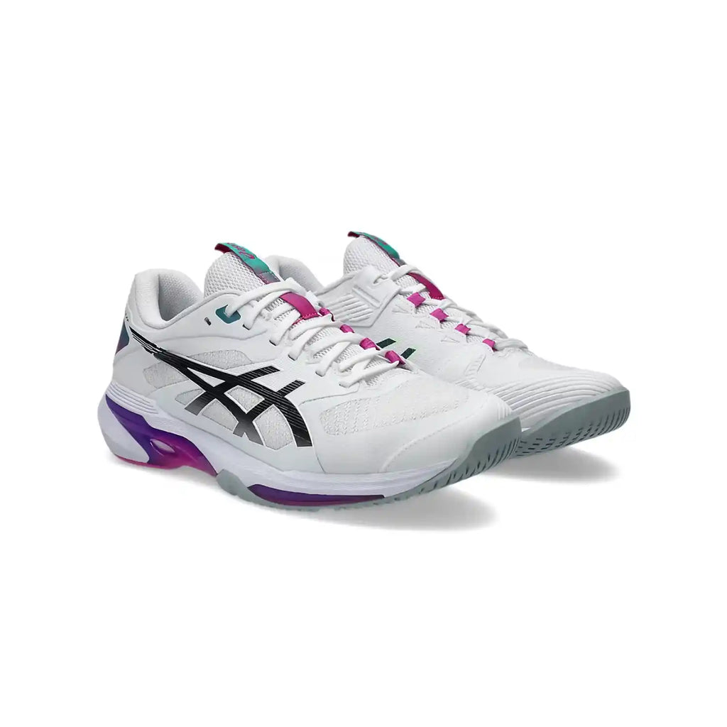 Asics Solution Speed FF4 Men's Shoes (White/Digital Sakura)