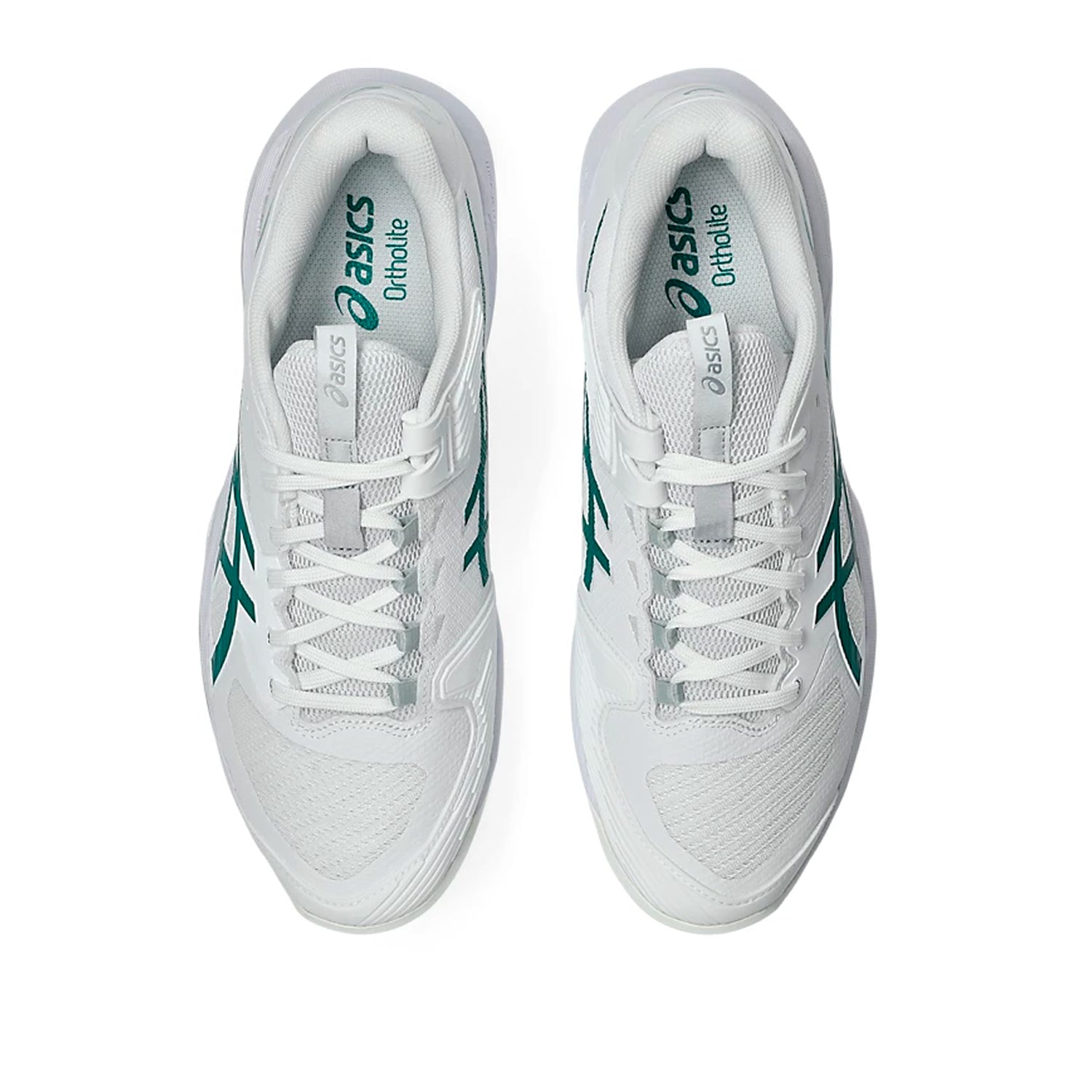 Asics Solution Speed FF 4 Men's Hardcourt Shoes (White/Pitch Green)