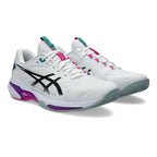 Asics Solution Speed FF 4 CLAY Men's Shoes (White/Digital Sakura)
