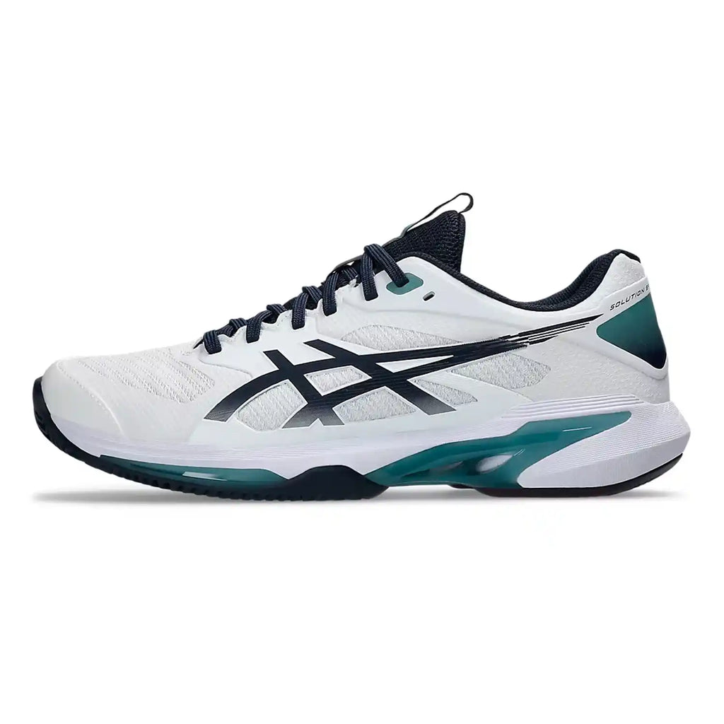 Asics Solution Speed FF 4 Clay Men's Shoes (White/Midnight)