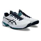 Asics Solution Speed FF 4 Clay Men's Shoes (White/Midnight)