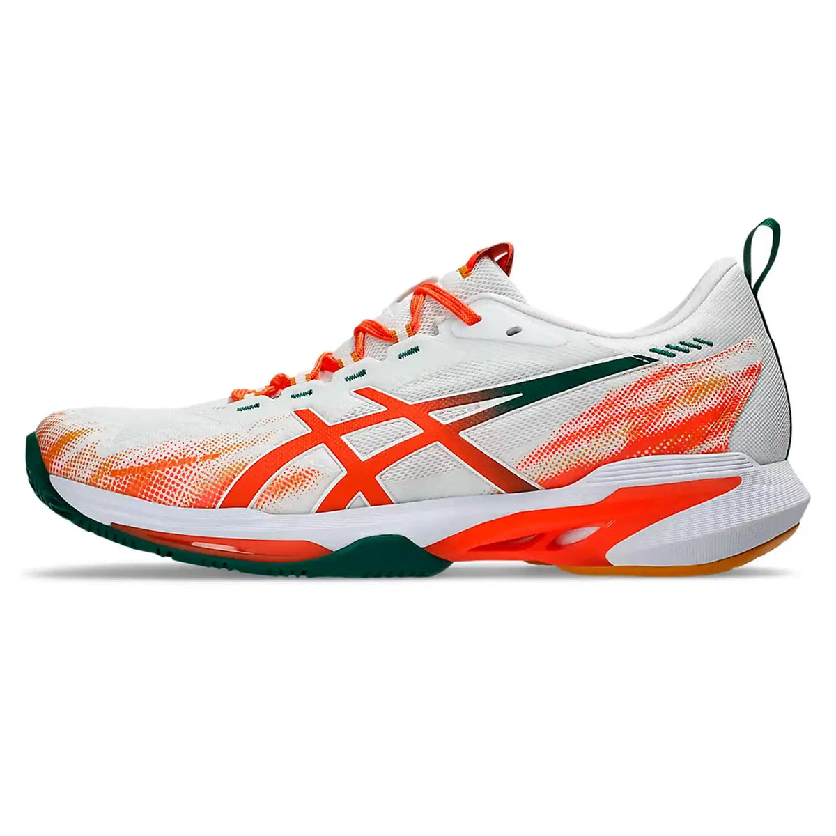 Asics Sonic Smash Padel Men's Shoes (White/Energy Orange)