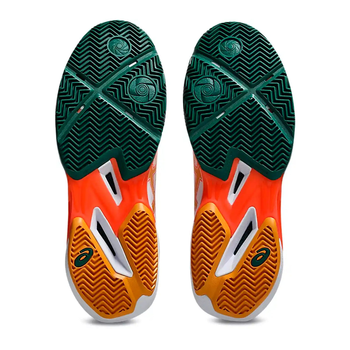 Asics Sonic Smash Padel Men's Shoes (White/Energy Orange)