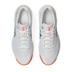 Asics Gel-Dedicate 9 Men's Padel Shoes (White/Jewel Green)