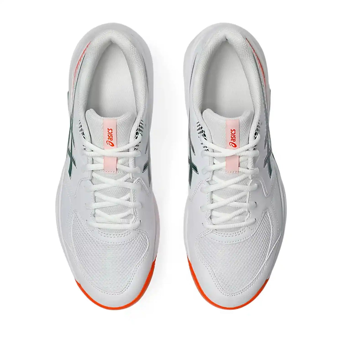 Asics Gel-Dedicate 9 Men's Padel Shoes (White/Jewel Green)