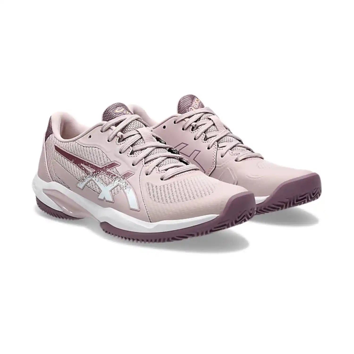 Asics Solution Swift FF2 Clay Women's Tennis Shoes (Watershed Rose/White)