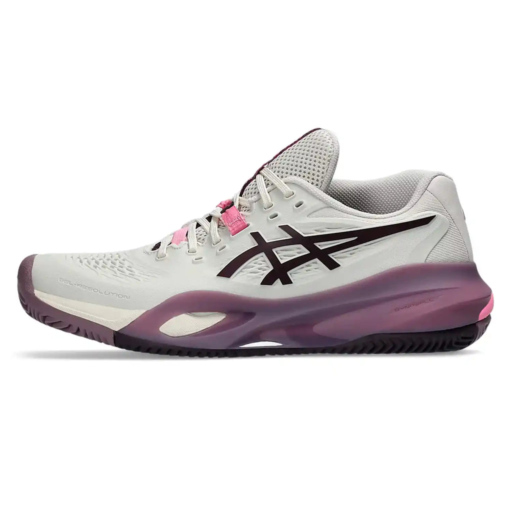 Asics Gel-Resolution X Clay Women's Shoes (Soft Oat/Dark Aube)