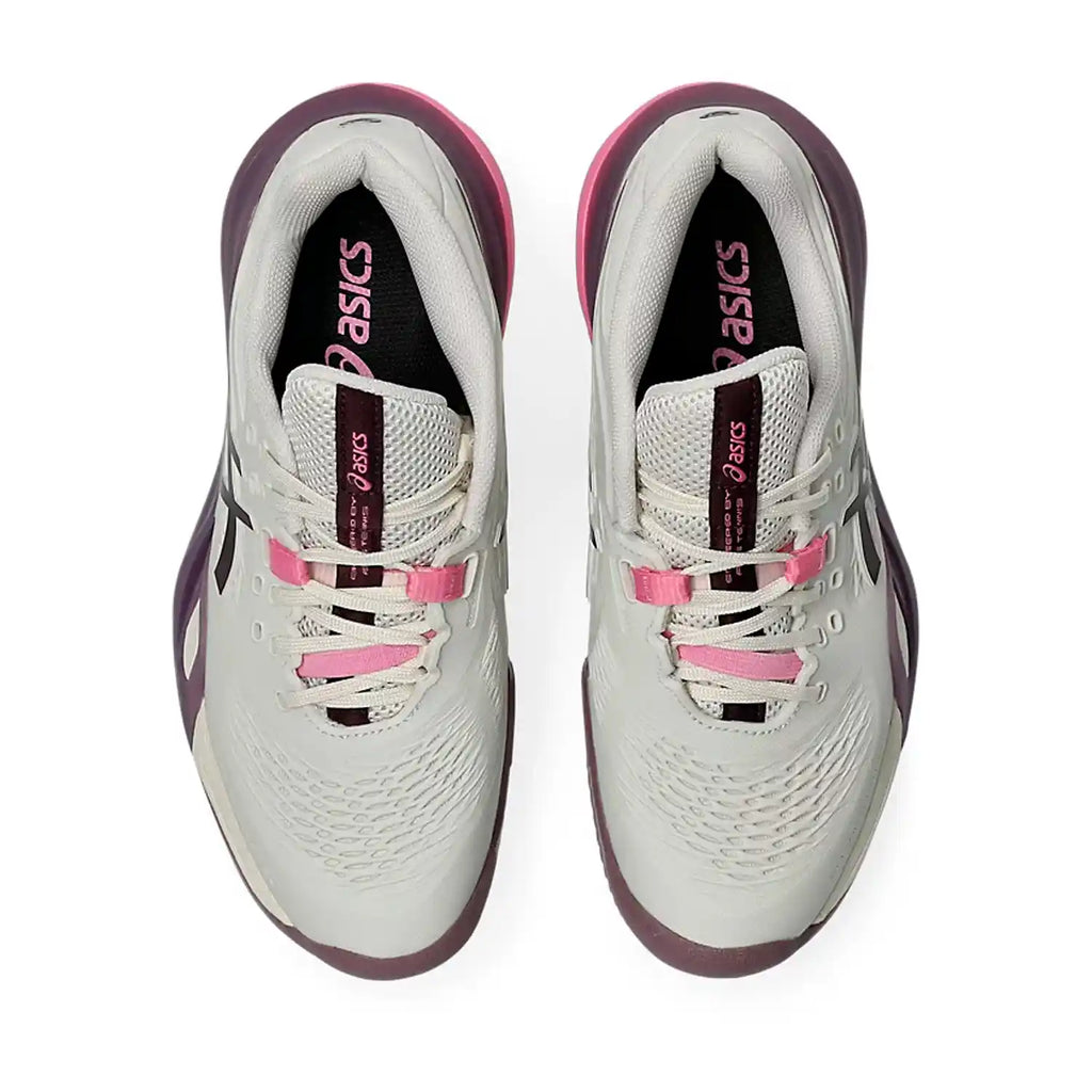 Asics Gel-Resolution X Clay Women's Shoes (Soft Oat/Dark Aube)
