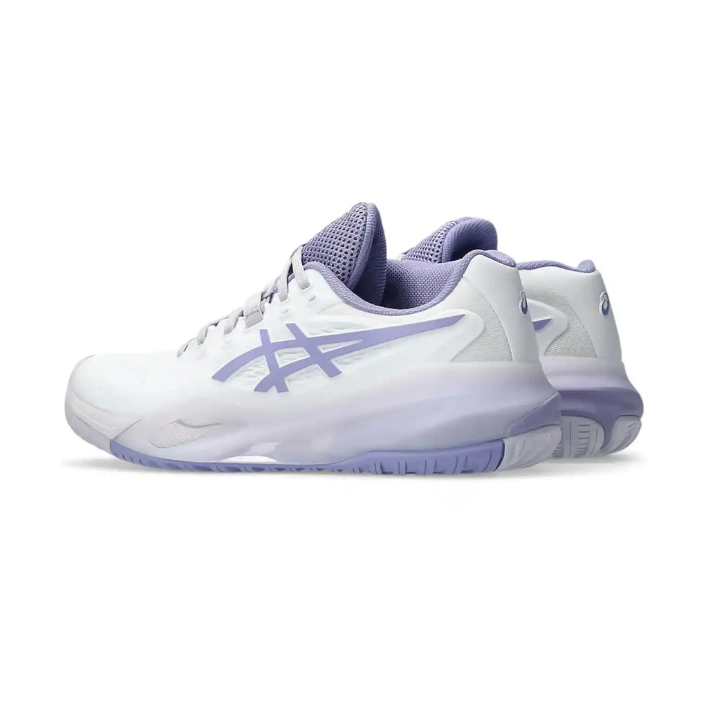 Asics Gel-Resolution X Hardcourt Women's Tennis Shoes (White/Bluebell)