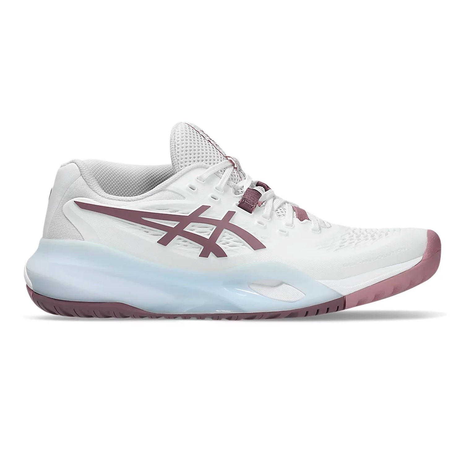 Asics Gel-Resolution X Women's Hardcourt Shoes (White/Dusty Mauve)