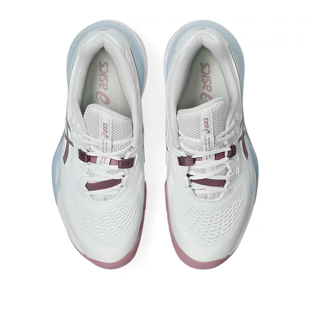 Asics Gel-Resolution X Women's Hardcourt Shoes (White/Dusty Mauve)