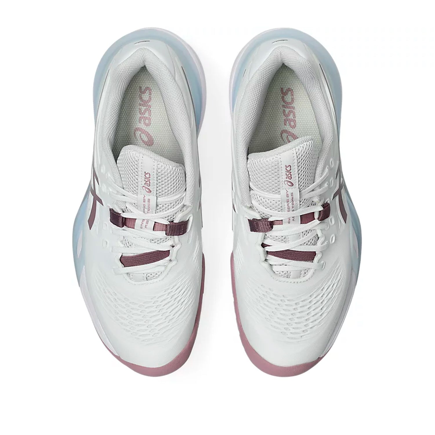 Asics Gel-Resolution X Women's Hardcourt Shoes (White/Dusty Mauve)