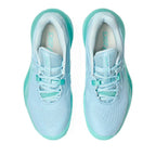Asics Gel-Resolution X Women's Hardcourt Shoes (Light Blue/Oasis Green)