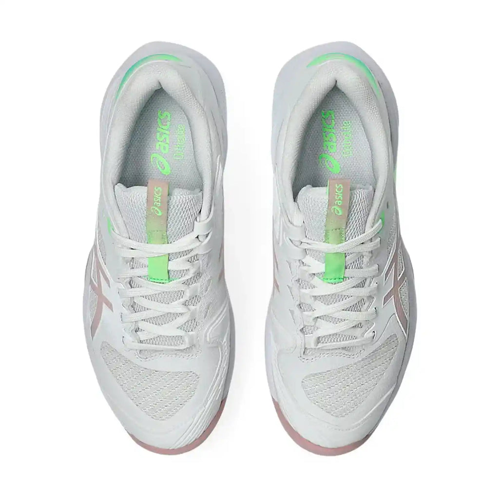 Asics Solution Speed FF 4 CLAY Women's Shoes (White/Morganite)