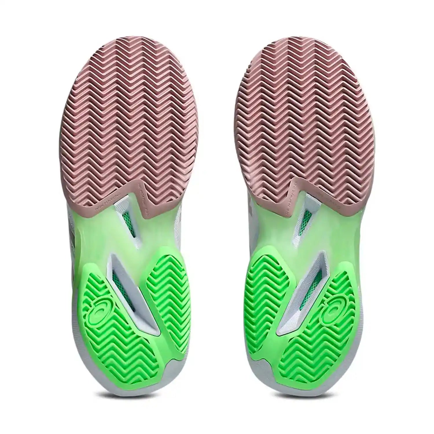 Asics Solution Speed FF 4 CLAY Women's Shoes (White/Morganite)