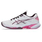 Asics Solution Speed FF 4 Clay Women's Shoes (White/Dusty Mauve)