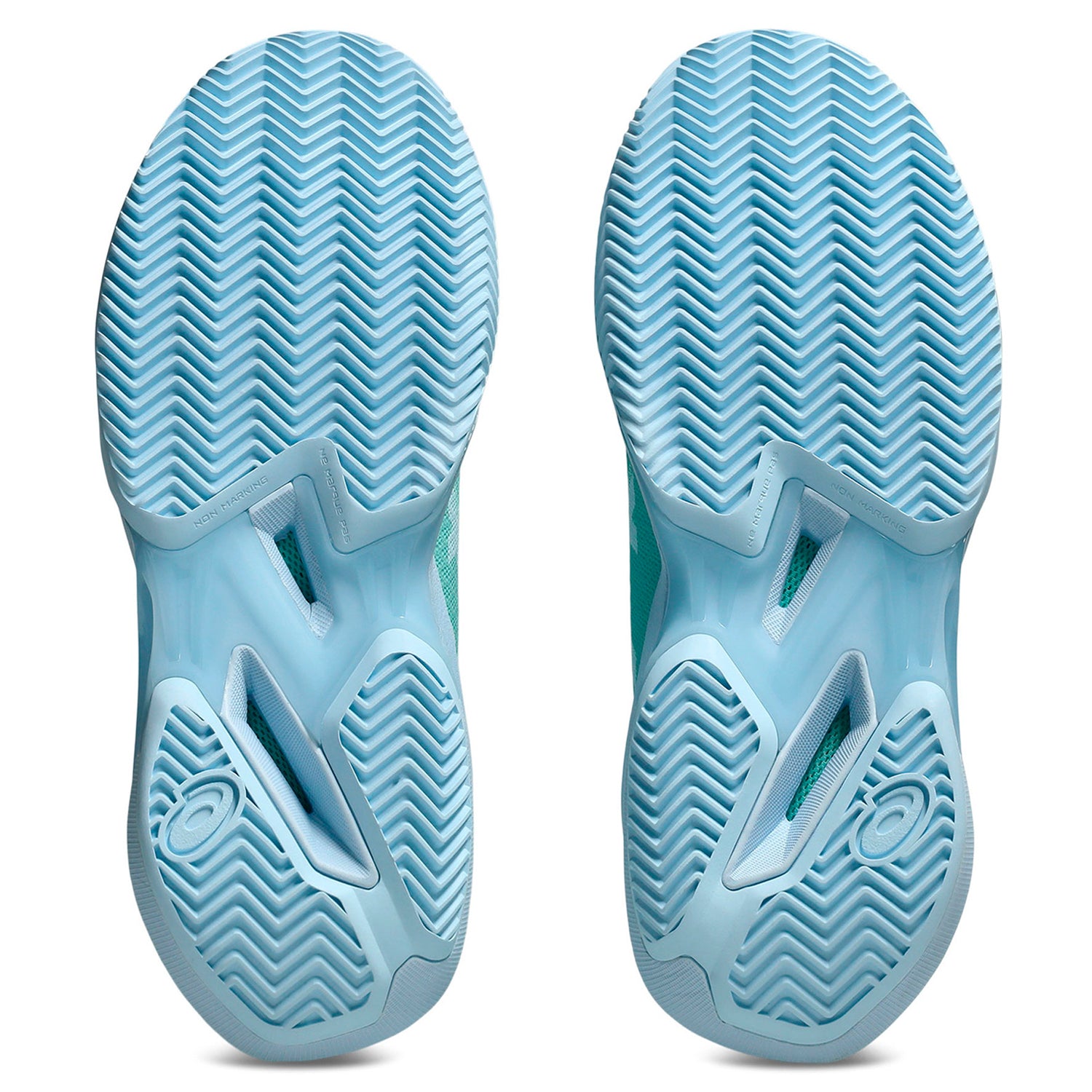 Asics Solution Speed FF 4 Clay Women's Shoes (Oasis Green/Light Blue)