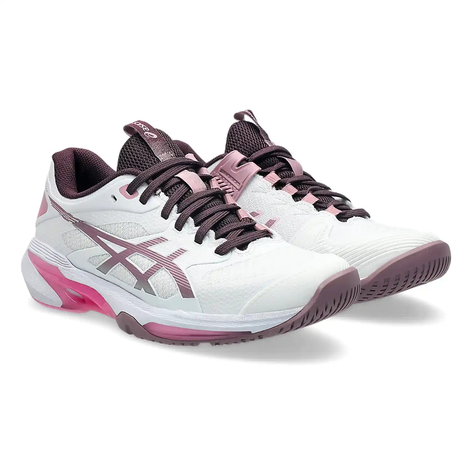 Asics Solution Speed FF 4 HC Women's Shoes (White/Dusty Mauve)