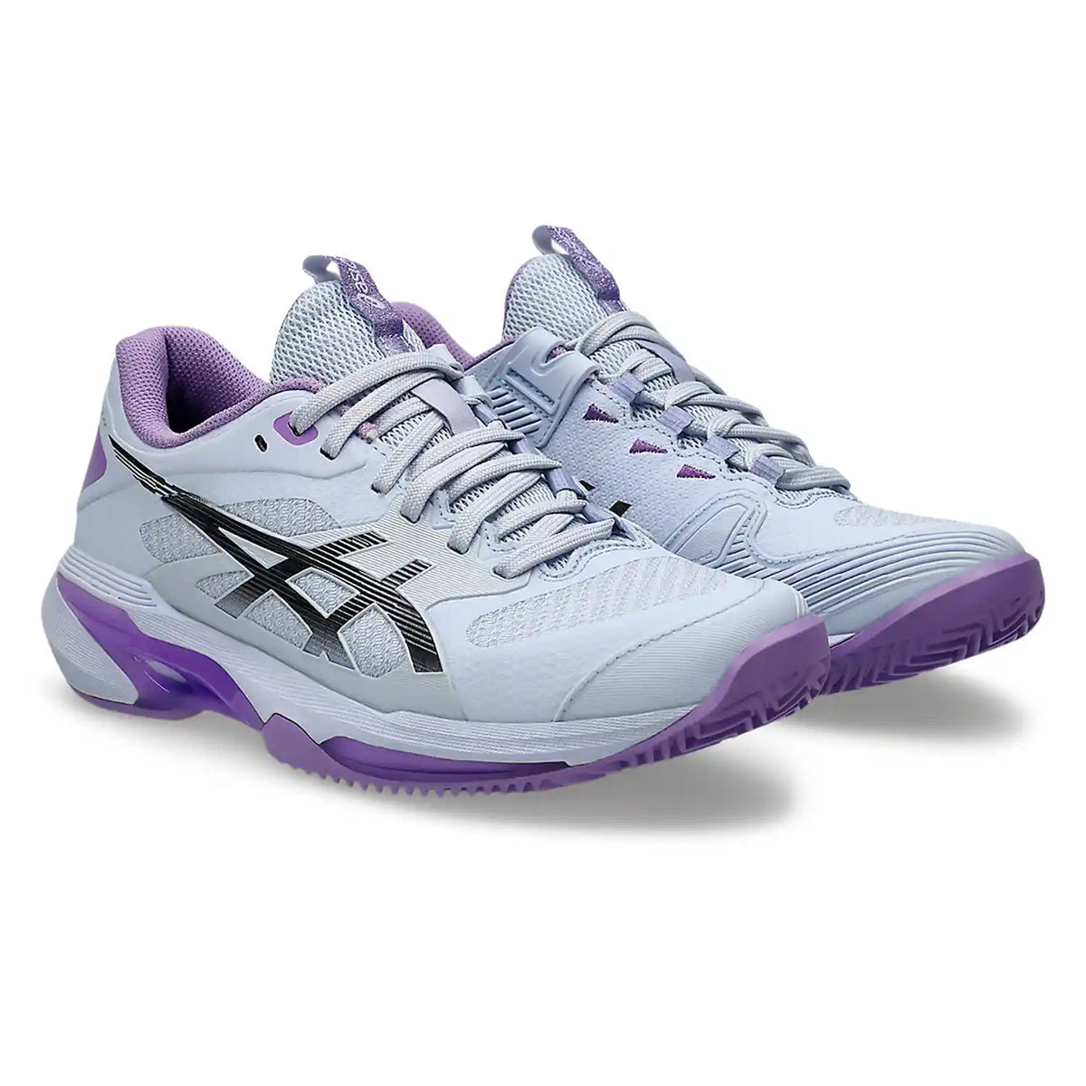 Asics Solution Speed FF 4 Clay Night Energy Women's Shoes (Blue Fade/Gunmetal)