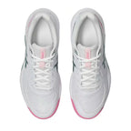 Asics Gel-Dedicate 9 Women's Padel Shoes (White/Jewel Green)