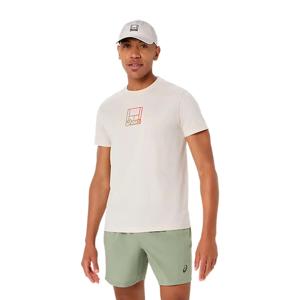 Asics Court Core Graphic Tee (Soft Oat)