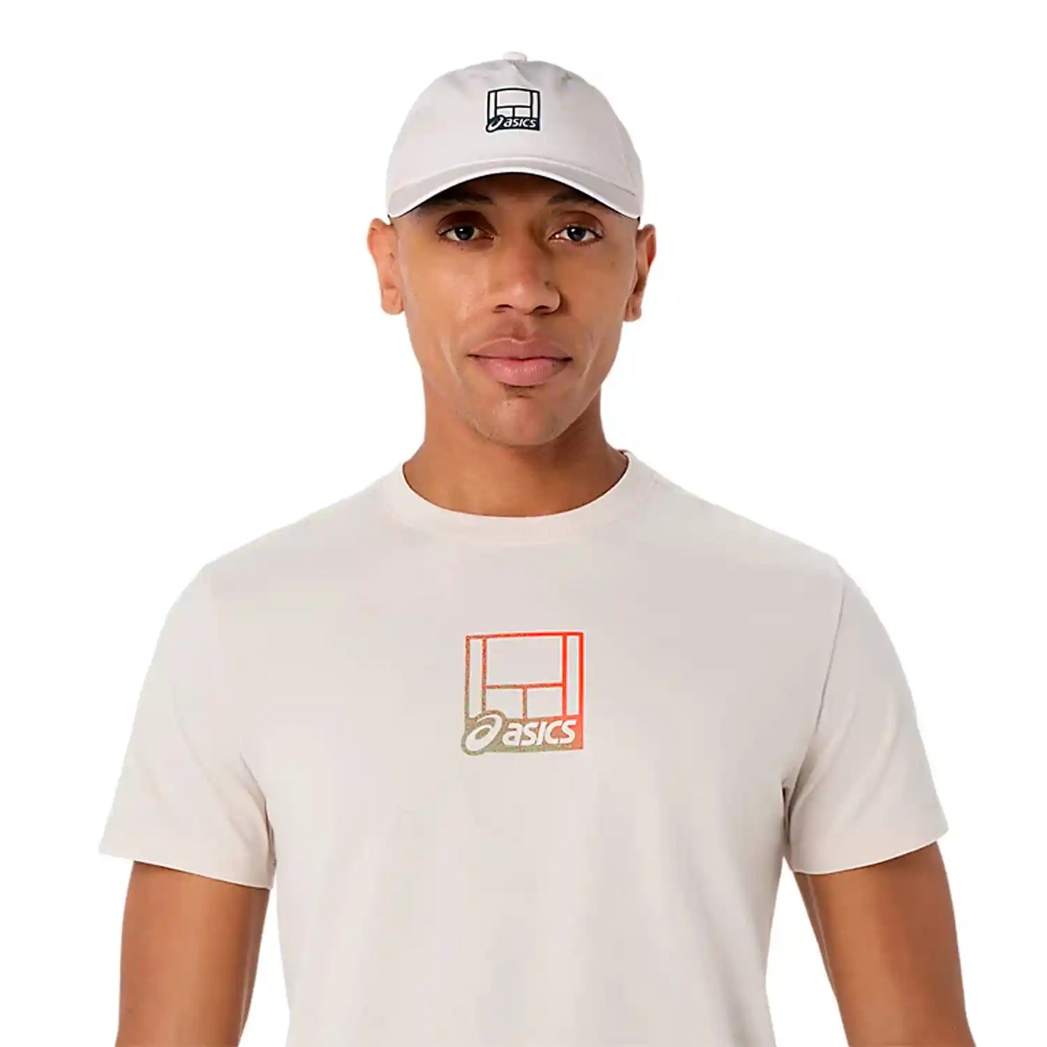 Asics Court Core Graphic Tee (Soft Oat)