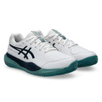 Asics Gel-Resolution X GS Clay Kids Shoes (White/Midnight)