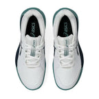 Asics Gel-Resolution X GS Clay Kids Shoes (White/Midnight)