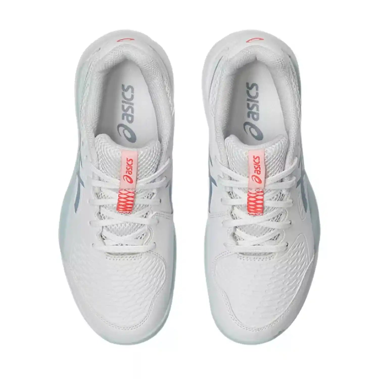 Asics Gel-Resolution X GS KIds Shoes (White/Grey Blue)
