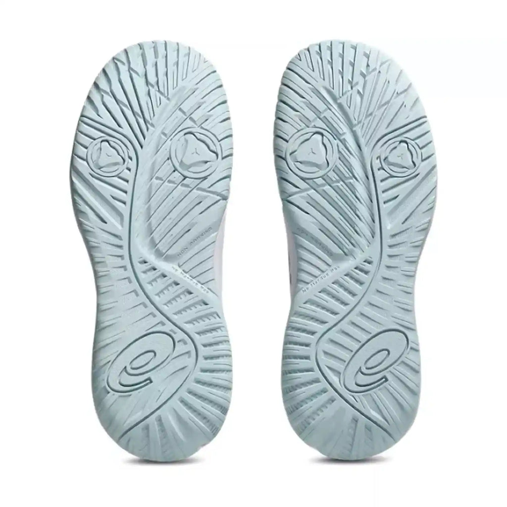 Asics Gel-Resolution X GS KIds Shoes (White/Grey Blue)