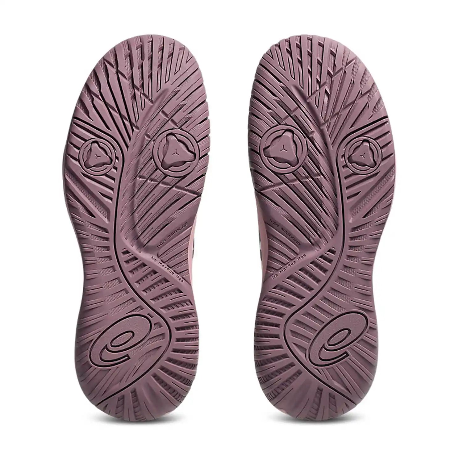 Asics Gel-Resolution X GS HC Junior Shoes (Soft Oat/Dark Aubergine)
