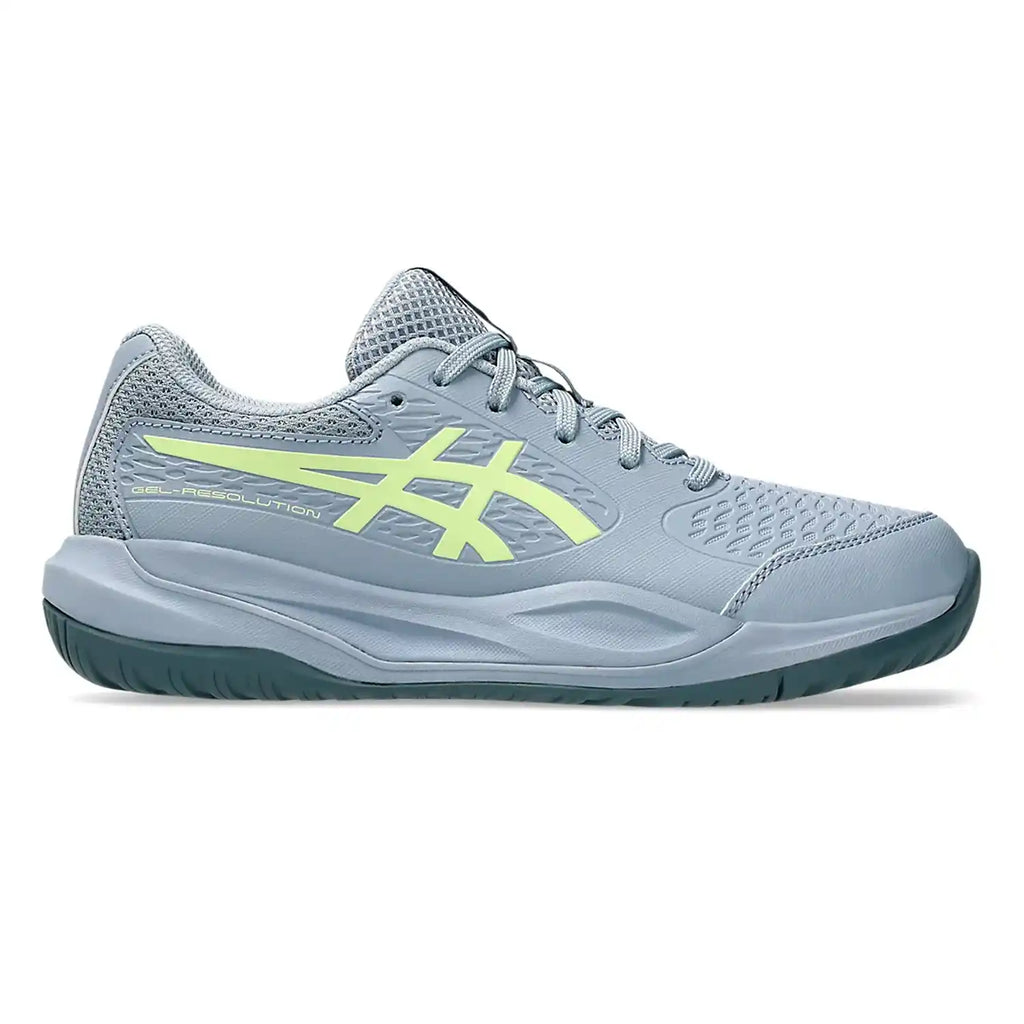 Asics Gel-Resolution X GS Kids Shoes (Grey Blue/Pistachio)