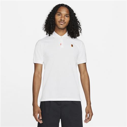 The Nike Polo Dri-Fit Heritage Slim2 Polo (White)