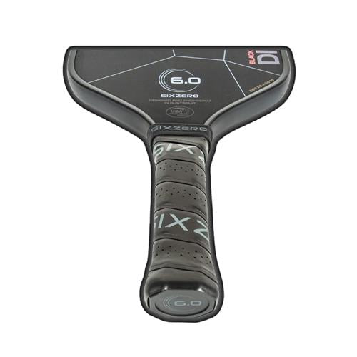 Six Zero Black Diamond Power 16mm Paddle Grey with Red Highlights