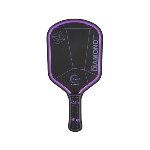 Six Zero Black Diamond Power 16mm Paddle Amethyst (Purple Edgeguard) - JMV Pro Edition/ Pro Model